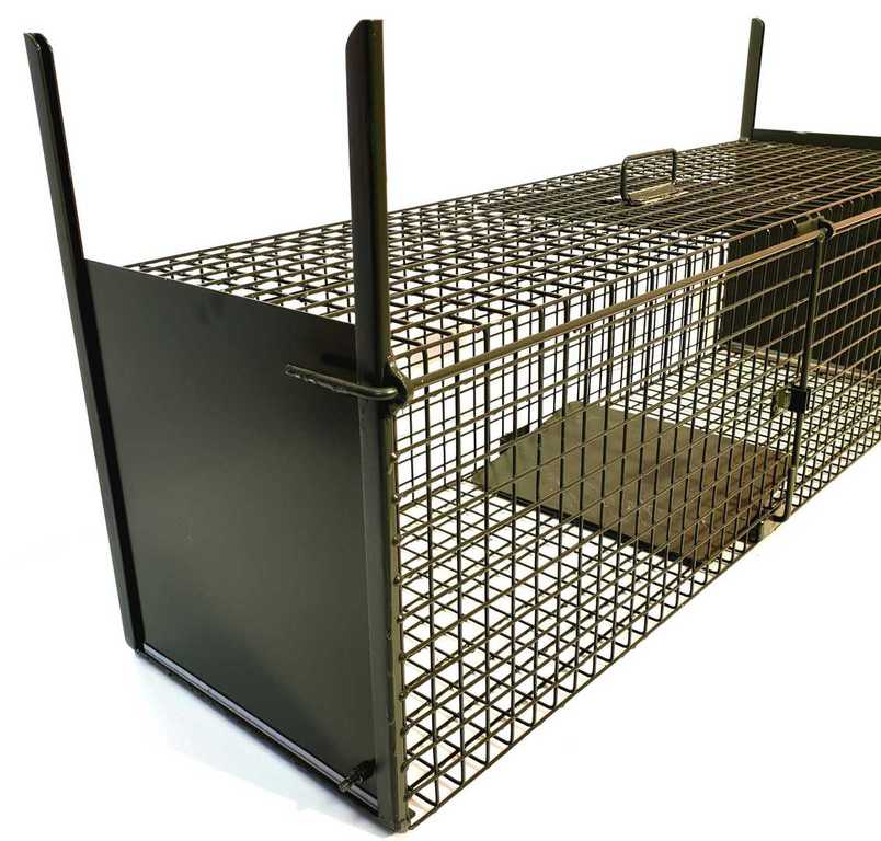 Trappe de Capture ALU pour chat. MORIN : Cages et Matériel de capture  d'animaux pour la sécurité et les forces de l'ordre